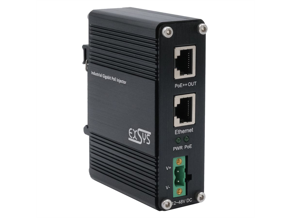 EXSYS EX-60315 PoE++ Gigabit Injektor 95W