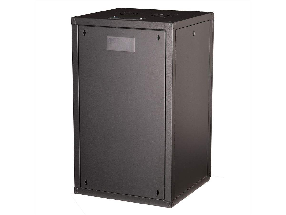 ROLINE 19-Zoll Wandgehäuse Pro 20 HE, 600x600 BxT schwarz