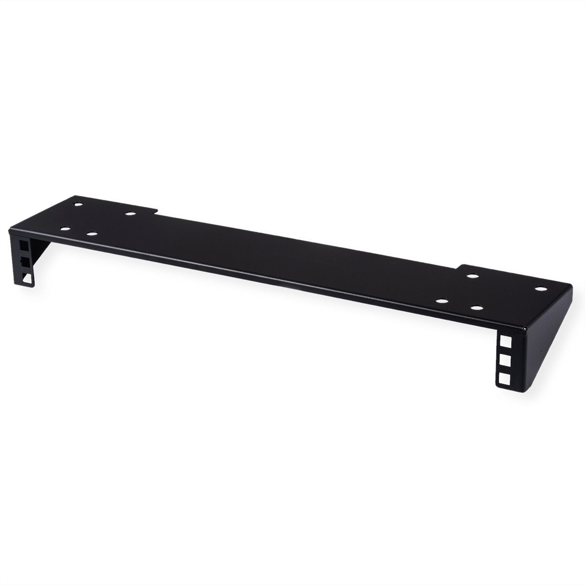 VALUE 19-Zoll-Wand-/Untertischhalterung, 1 HE, schwarz