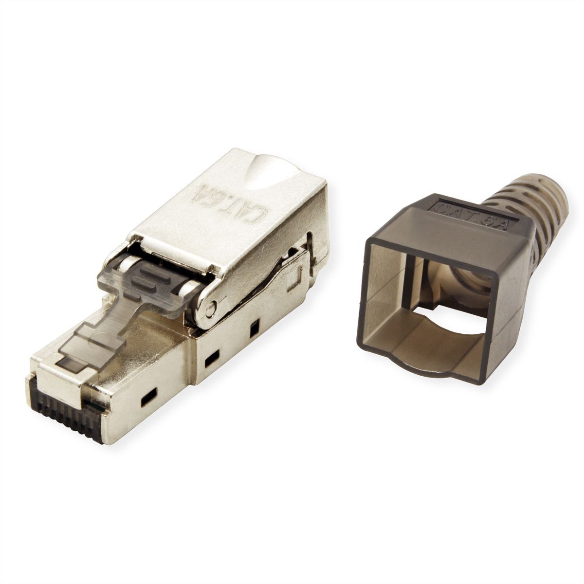 VALUE feldkonfektionierbarer RJ-45 Stecker Cat.6A (Class EA), STP