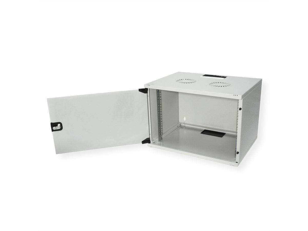 ROLINE 19-Zoll Wandgehäuse Basic 7 HE, 540x400 BxT Bausatz grau