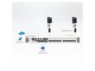ATEN KL1516AiN KVM Over-IP Switch, 48cm TFT, VGA, PS/2-USB über Kat 5, 16 Ports, DE-Layout