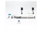 ATEN KL1516AiM KVM Over-IP Switch, 43cm TFT, VGA, PS/2-USB über Kat 5, 16 Ports, Deutsch