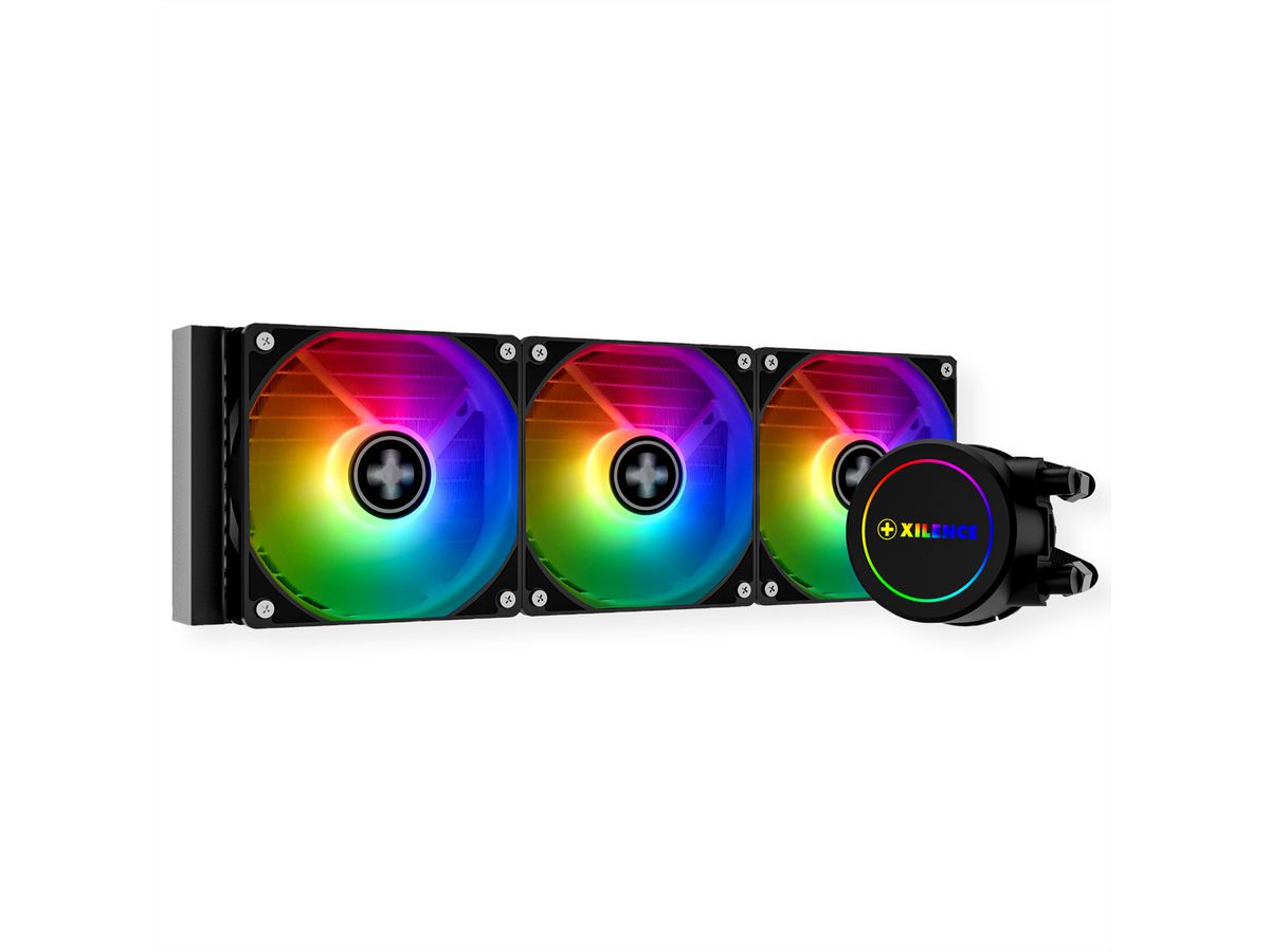 Xilence LQ360.ARGB AMD und Intel AiO 360mm Wasserkühlung, ARGB PWM, 400W TDP