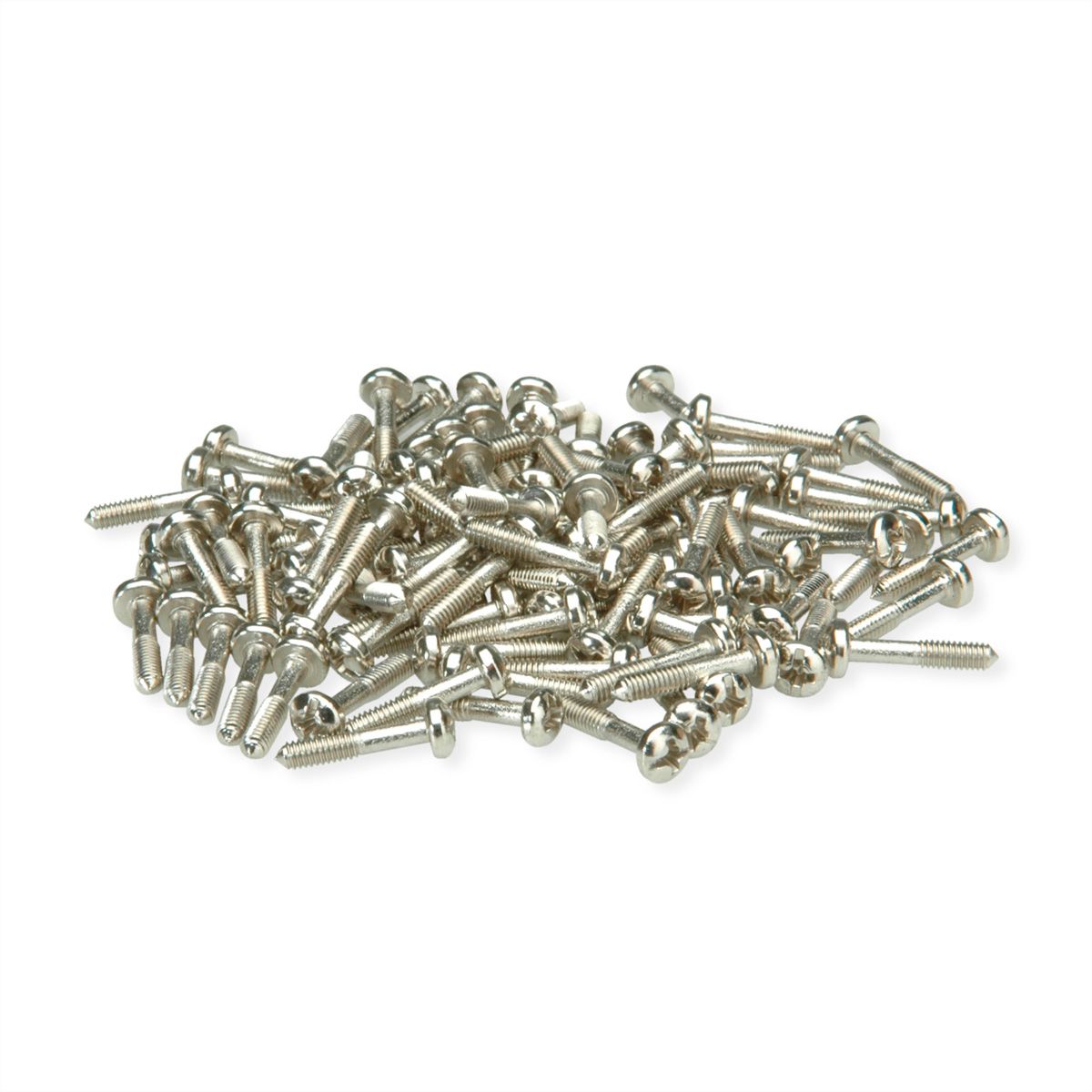 SCHROFF Halsschraube mit Kreuzschlitz/Schlitz - HALSSCHR. M2.5X12.3 KR.100ST