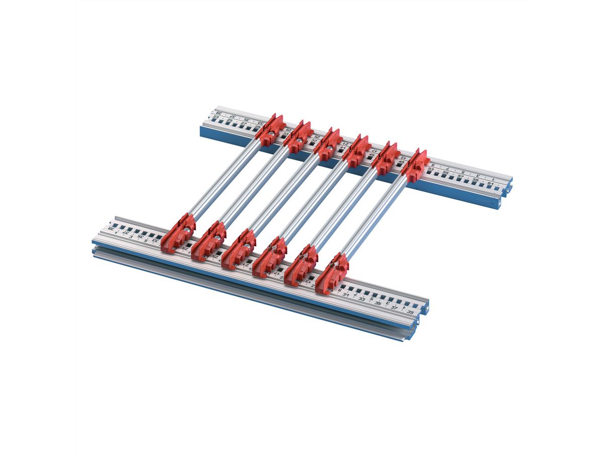 SCHROFF FUEHRUNGSSCH.STD UNI 280T 2MM (10STK), Führungsschiene Typ Standard, PC
