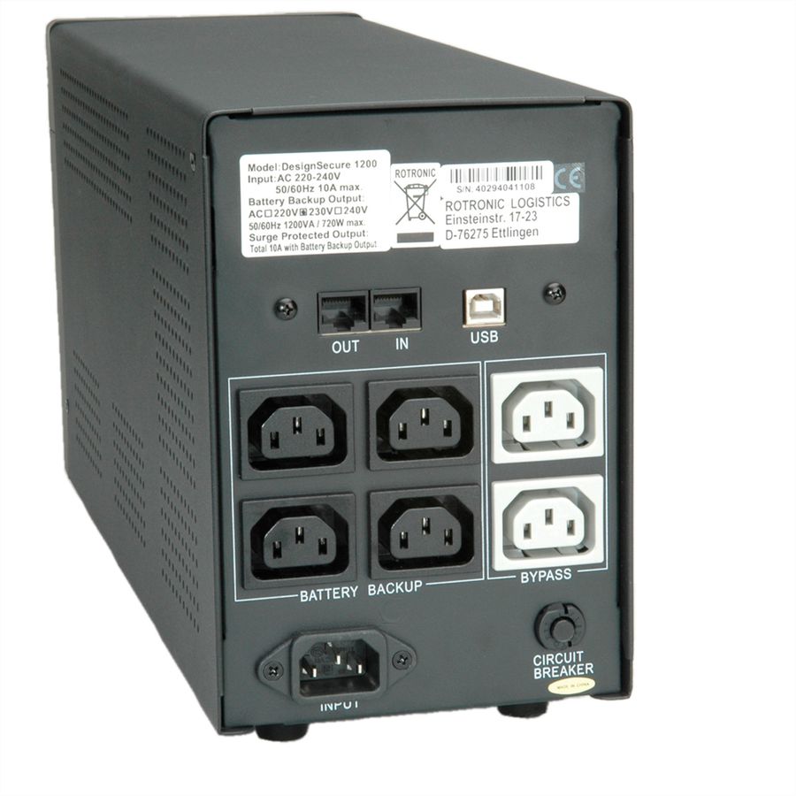 ROLINE DesignSecure 2000 - Line Interaktive USV