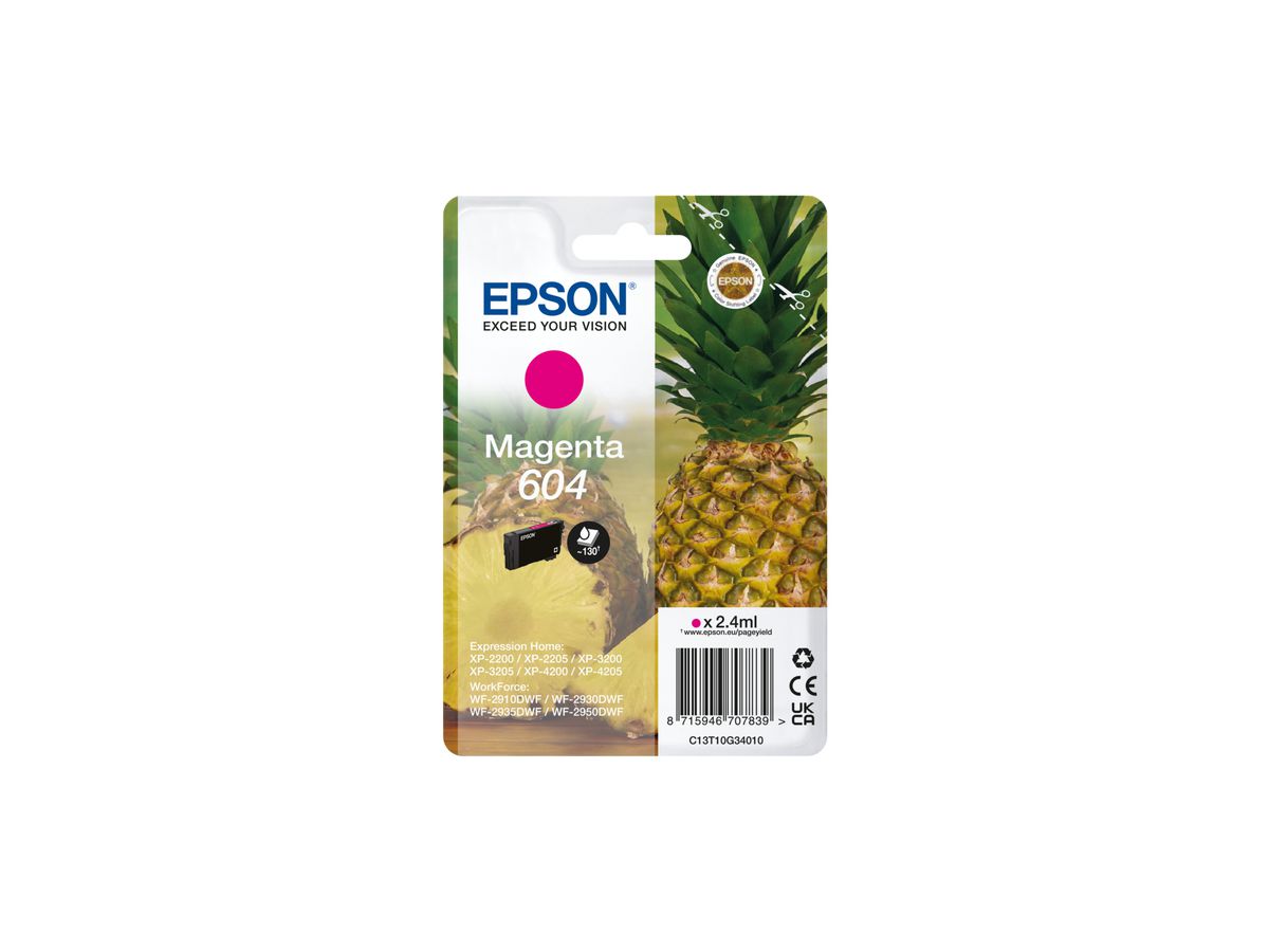Epson 604 Druckerpatrone 1 Stück(e) Kompatibel Standardertrag Magenta