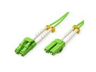 ROLINE LWL-Kabel 50/125µm OM5, LC/LC, LSOH, Low-Loss-Stecker, grün, 2 m