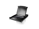 ATEN CL5708M 43cm LCD KVM Switch, USB-PS/2,VGA, 8 Port, DE-Layout