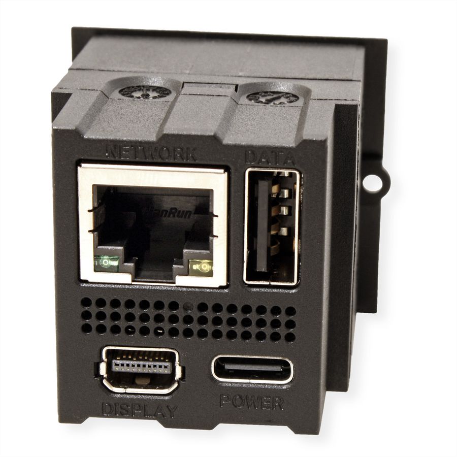 BACHMANN Modul Portreplikator 2x USB, RJ45, Mini DisplayPort, USB-C, PowerDelivery 100W