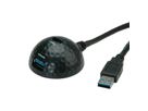 VALUE USB 3.2 Gen 1 Dockingkabel, Dome, schwarz, 1,5 m