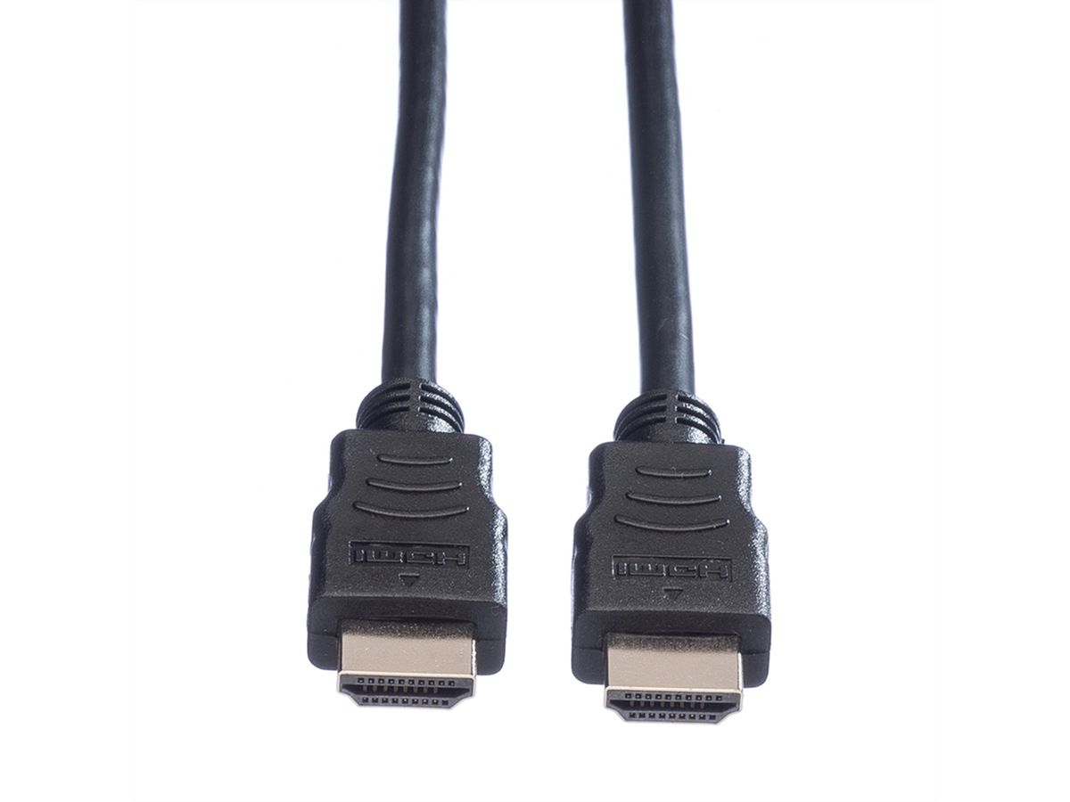 VALUE HDMI High Speed Kabel mit Ethernet, schwarz, 10 m