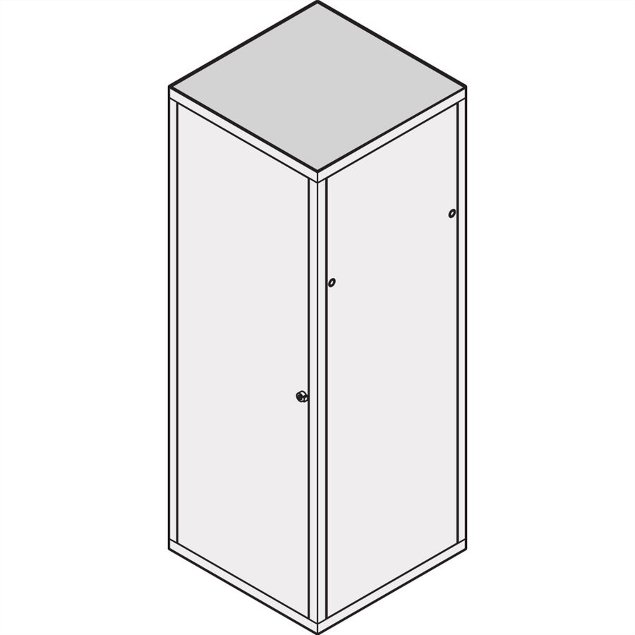 SCHROFF Dach, einliegend, RAL 7030 - DACH, EINLIEG.600B 800T 7021