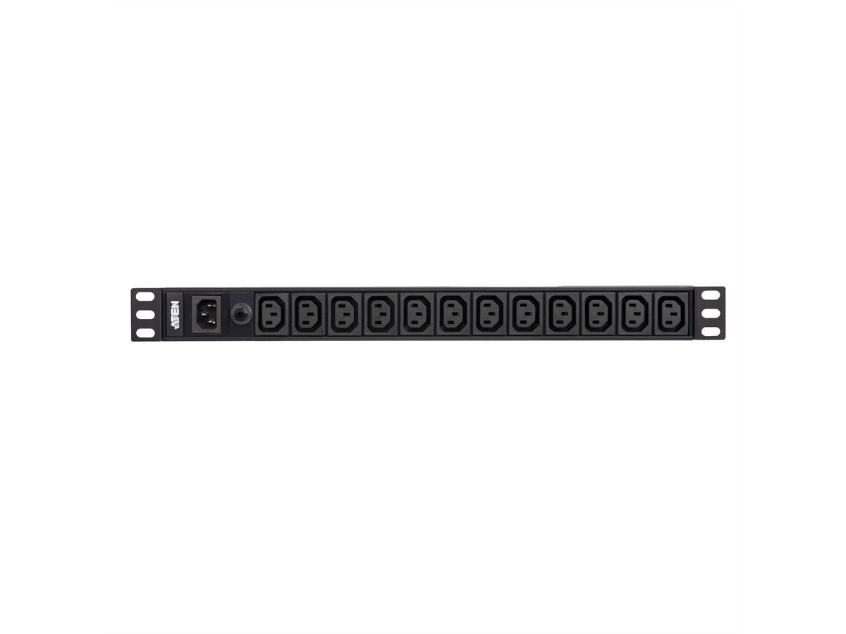 ATEN PE0112G 1U 10A 12-Port Basic PDU