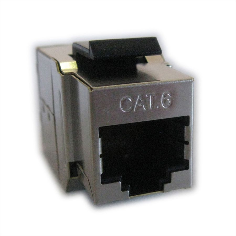 ROLINE RJ-45 Kupplung, Keystone, geschirmt, Cat.6 (Class E)