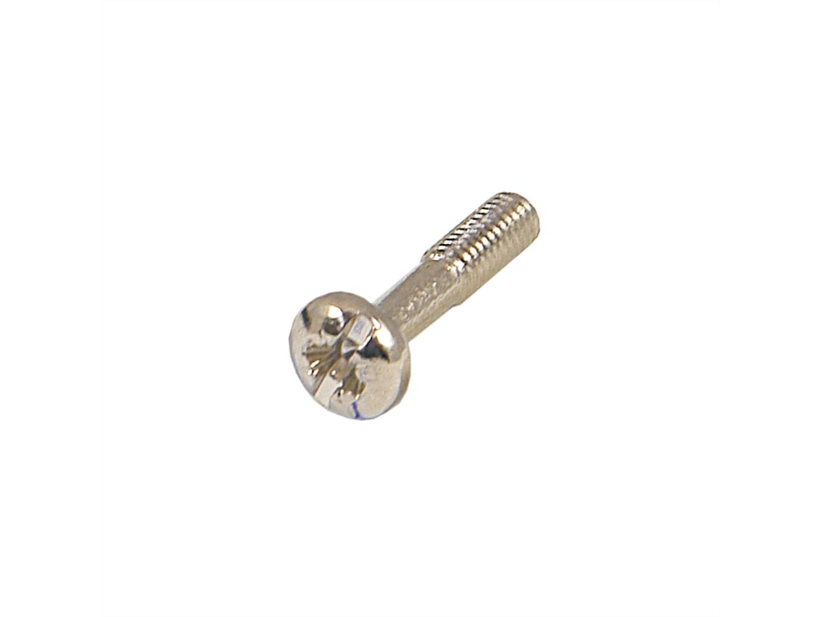 SCHROFF Halsschraube mit Kreuzschlitz/Schlitz - HALSSCHR.M.KR.M2,5 NI. 100ST