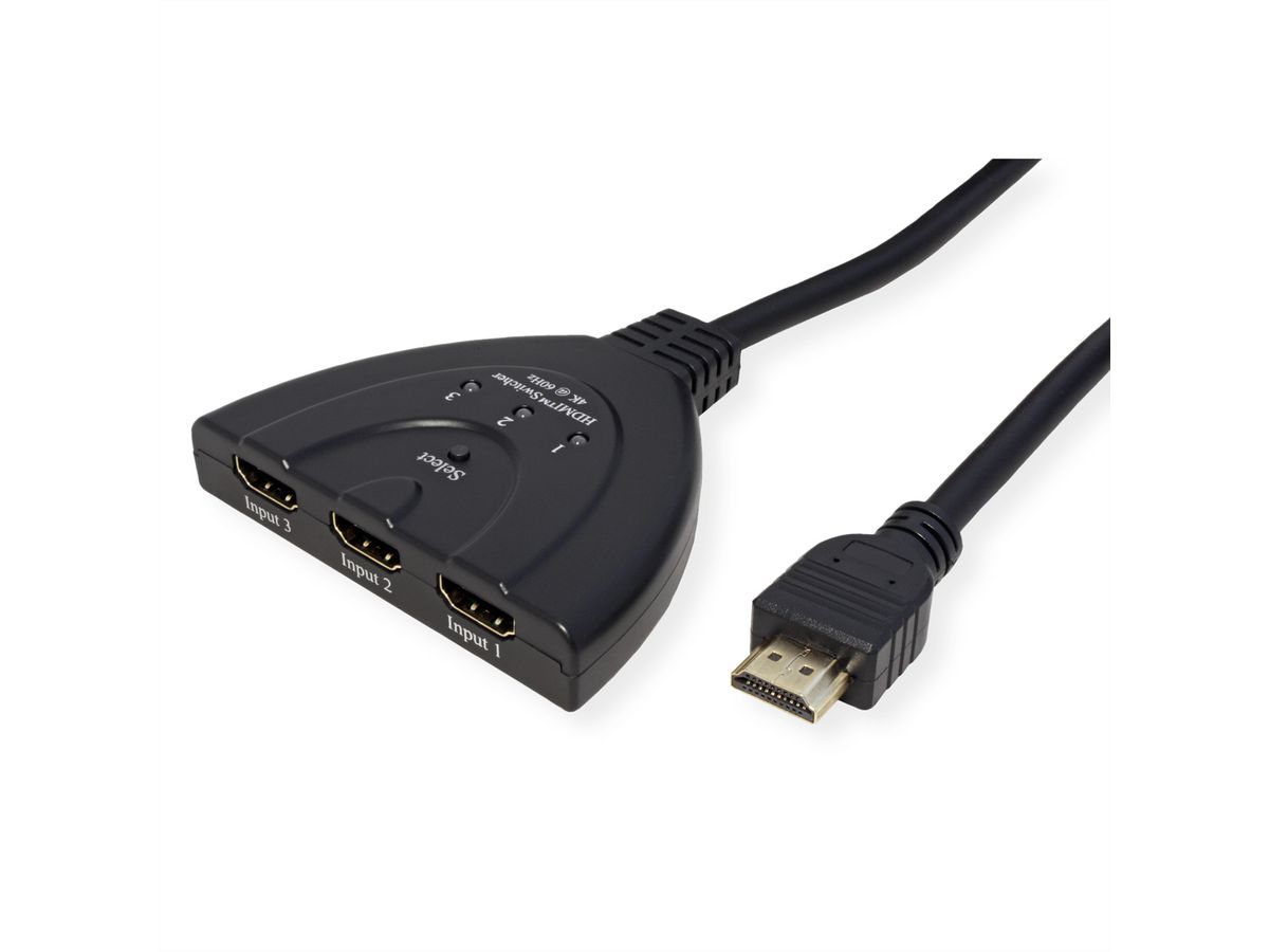 VALUE 4K HDMI Switch, 3-fach