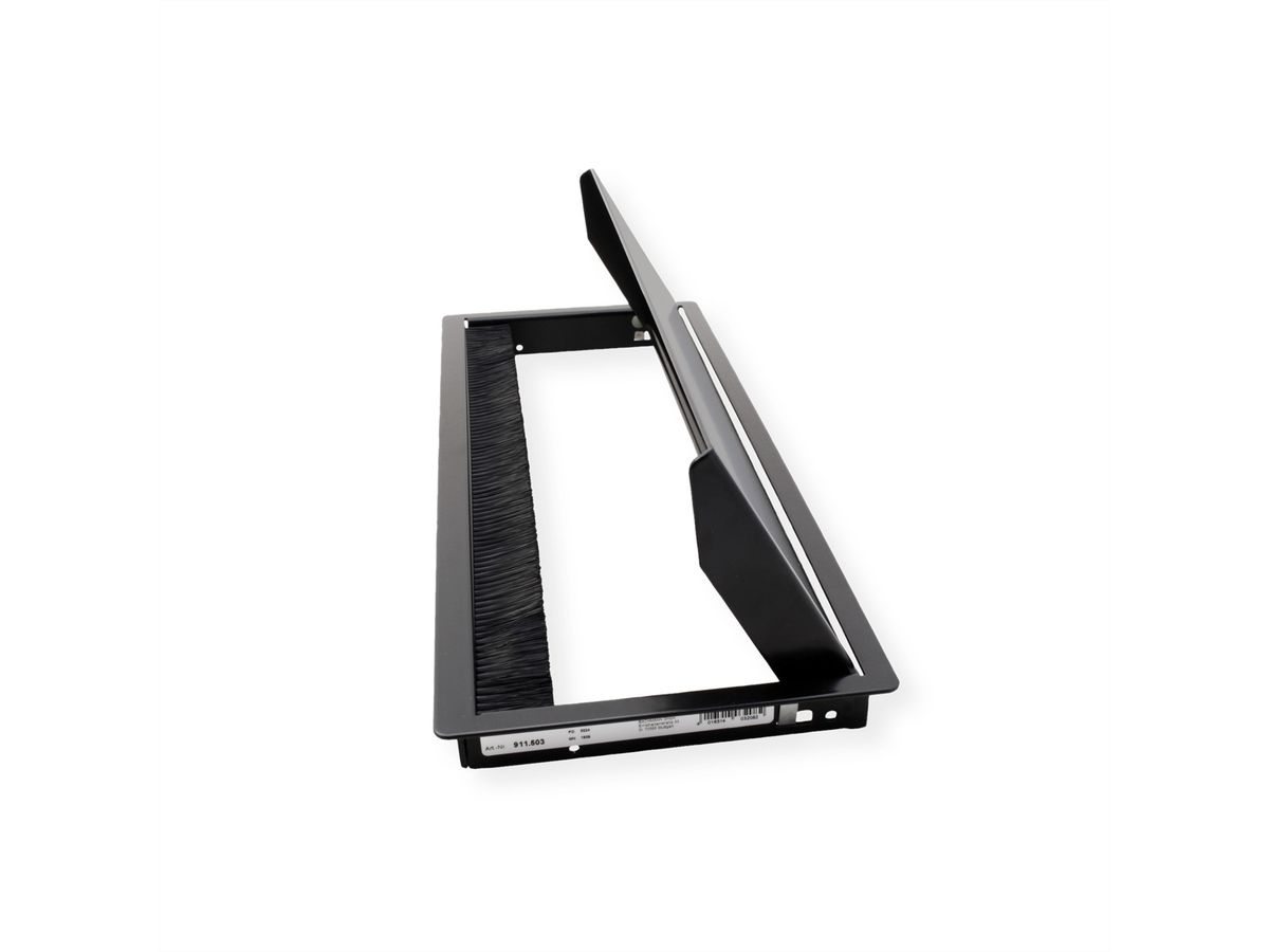 BACHMANN CONI COVER Einbaurahmen Large, schwarz