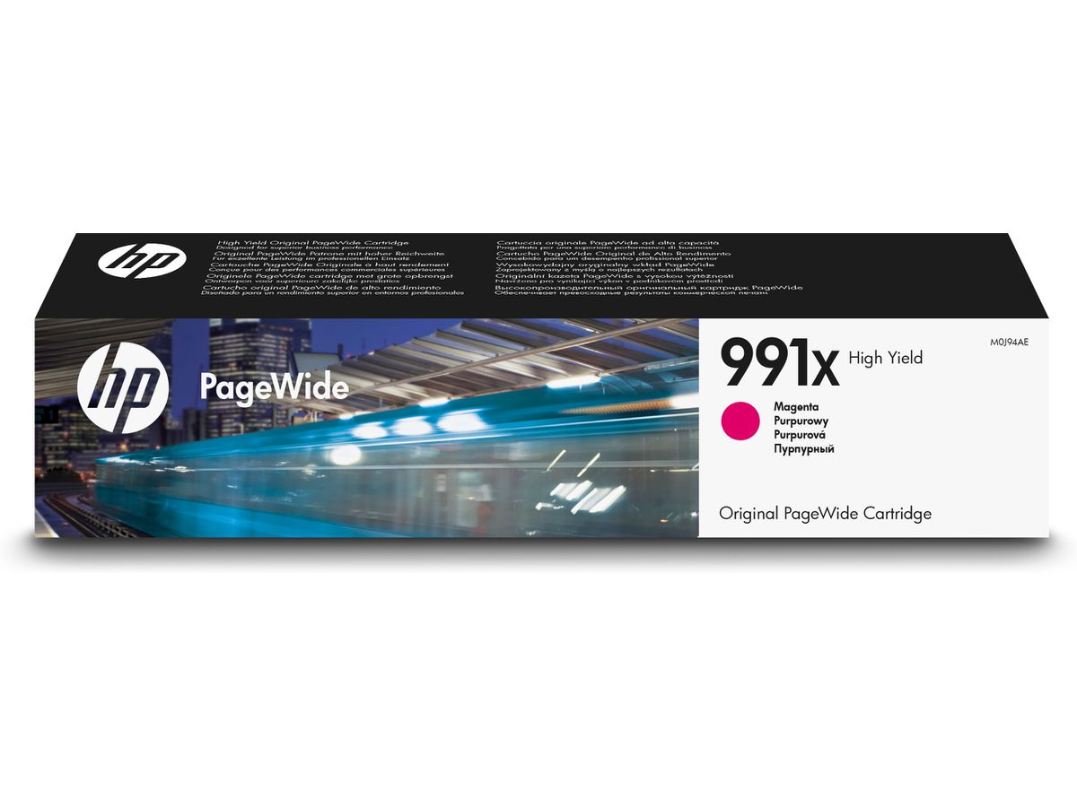 HP 991X Magenta Original PageWide Patrone mit hoher Reichweite