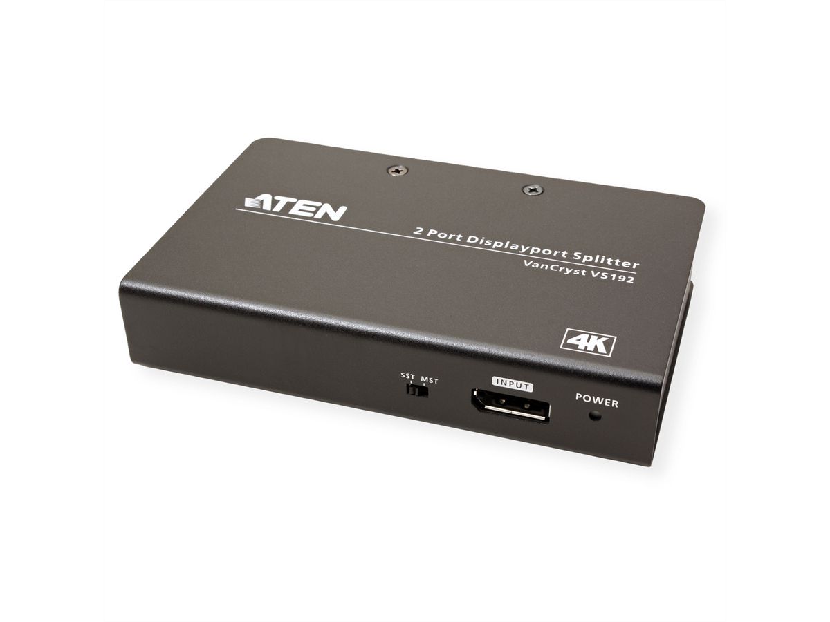 ATEN VS192 2-Port 4K DisplayPort Splitter