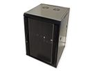 VALUE Wandgehäuse 18 HE (HxBxT) 901x570x600mm, Bausatz, schwarz