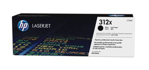 HP 312X Schwarz LaserJet Tonerkartusche mit hoher Reichweite