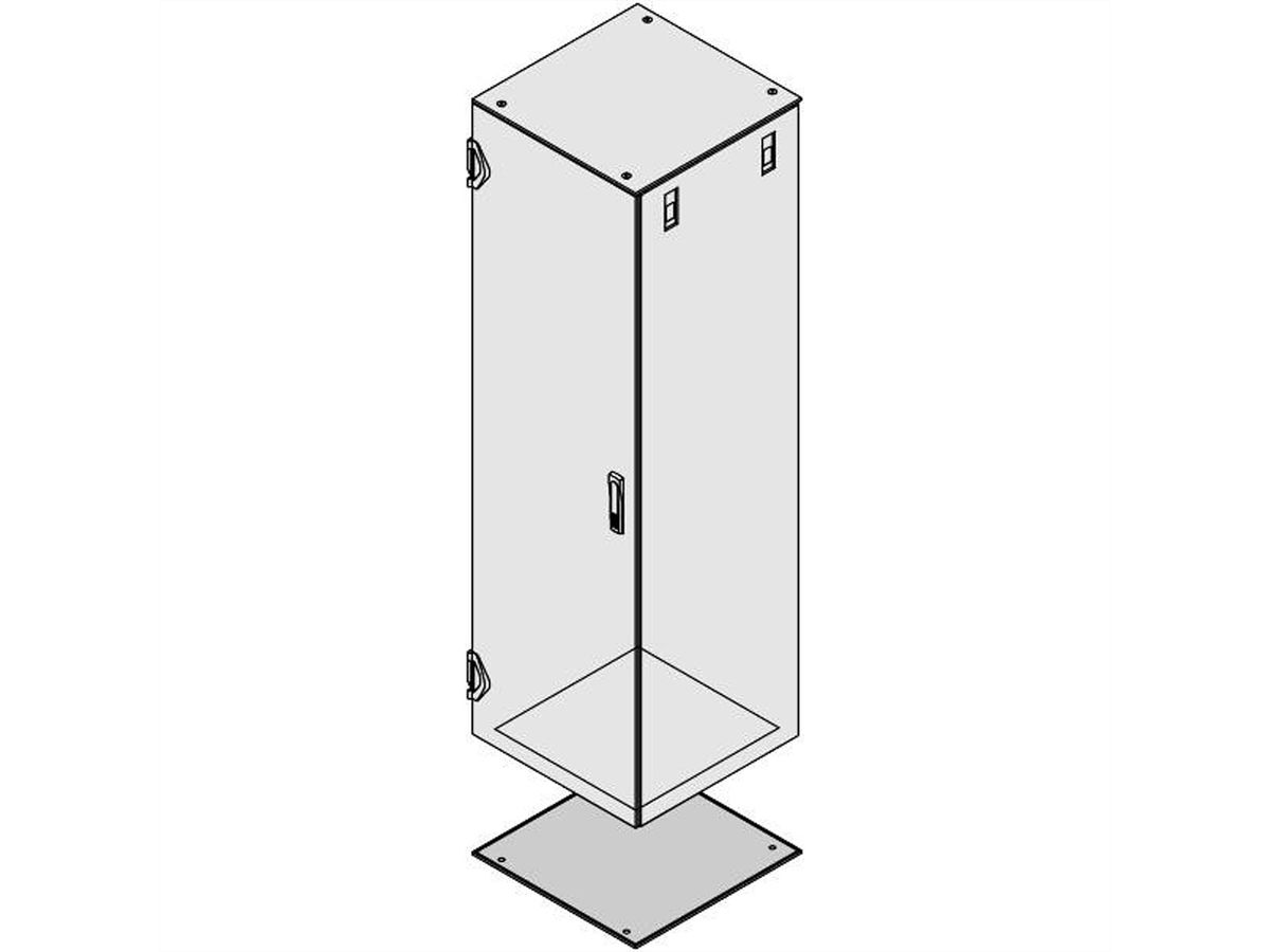 SCHROFF Bodenblech einteilig - BODENBLECH 600B 600T HF