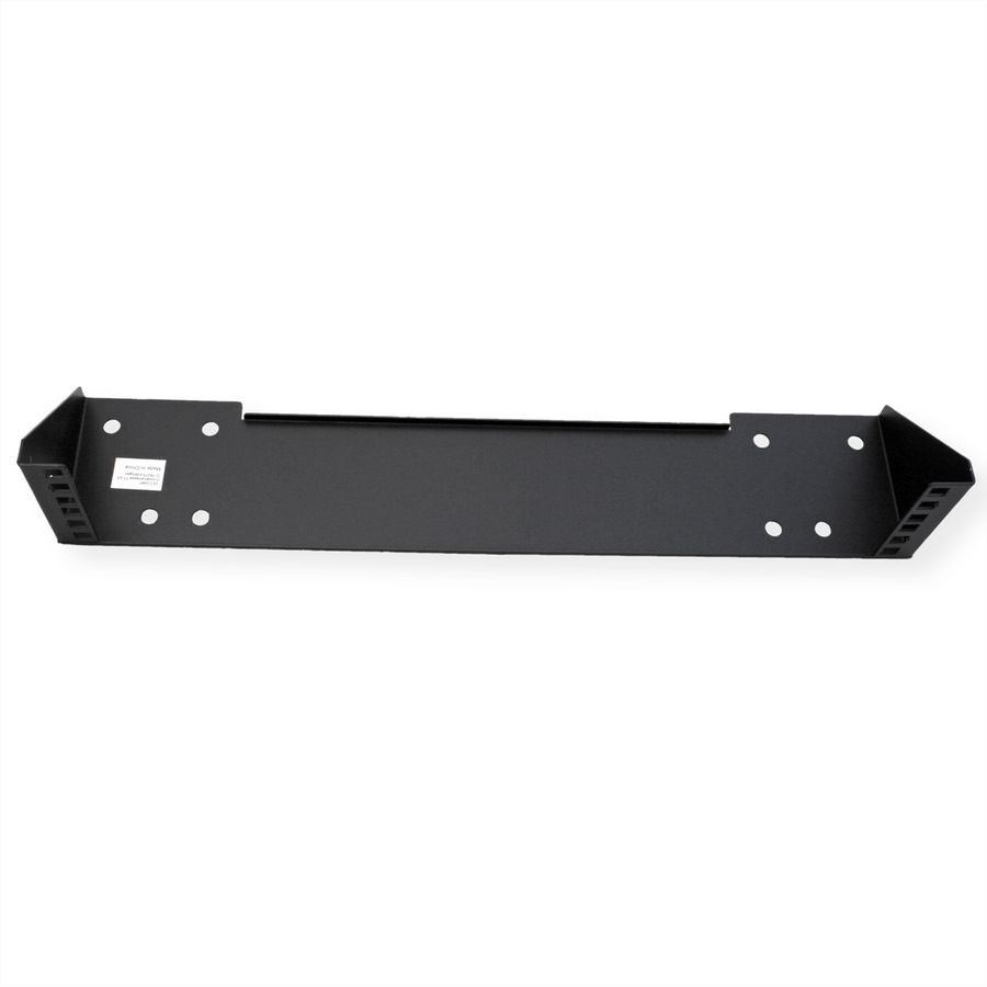 VALUE 19-Zoll-Wand-/Untertischhalterung, 2 HE, schwarz