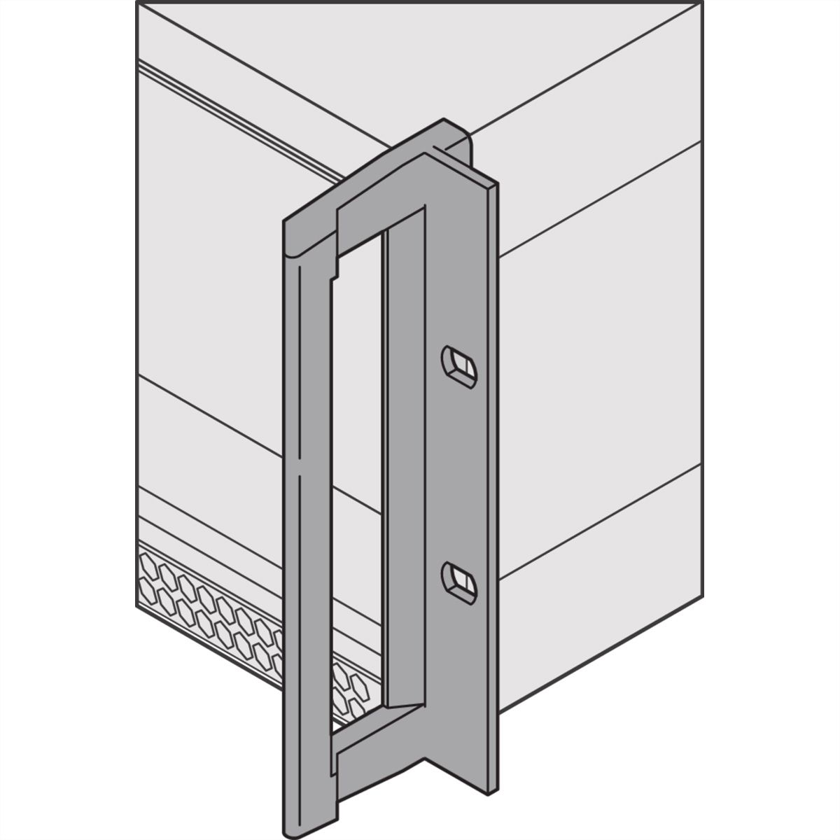 SCHROFF RAT.AIR WI GR 3/4HE 84TE 375T