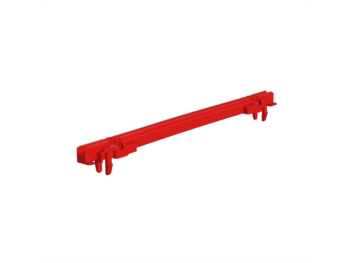 SCHROFF FUEHRUNGSSCHIENE STD 70T 2MM ROT