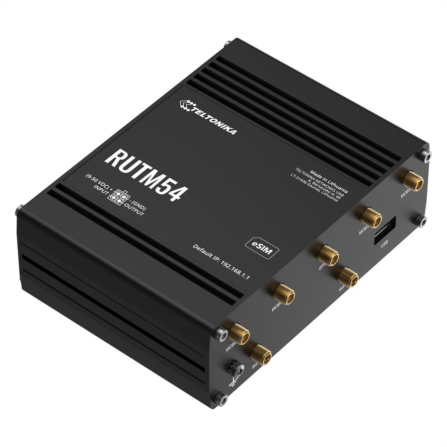 TELTONIKA RUTM54 5G Router DUAL-SIM mit TELIT-MODEM