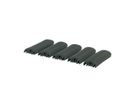 SCHROFF Gummiauflage für Doppel-Stahlkabelöse - GUMMI AUFLAGE SET(110MM)5STK
