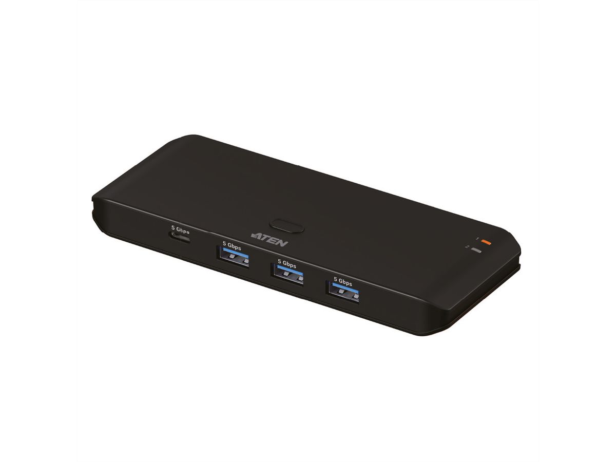 ATEN US5324 2x4-Port USB  Sharing Switch USB 3.2 Gen 1 Peripheral Sharing Switch