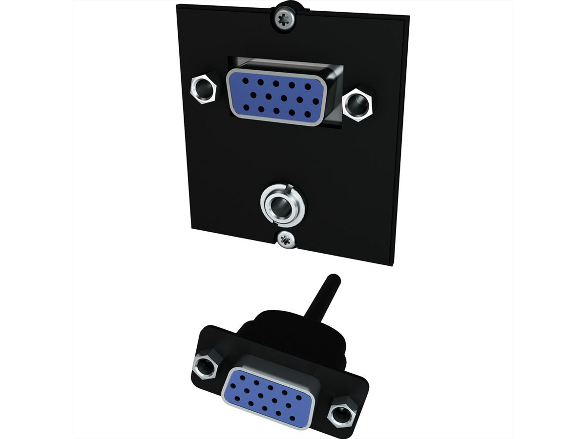 BACHMANN Custom Modul 1x VGA, 1x Audio, internes Anschlusskabel, 20 cm