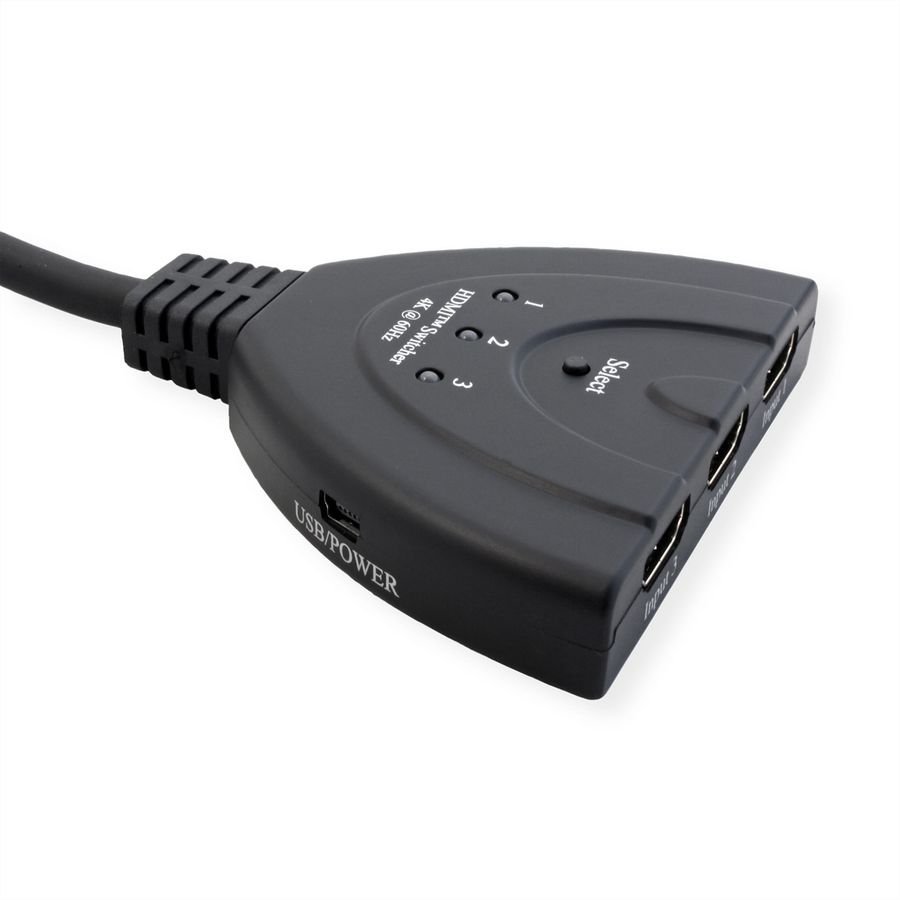 VALUE 4K HDMI Switch, 3-fach