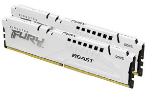 Kingston Technology FURY Beast 32GB 5600MT/s DDR5 CL36 DIMM (2er-Kit) White EXPO
