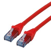 ROLINE Patchkabel Cat.6A UTP, Component Level, LSOH, rot, 0,5 m