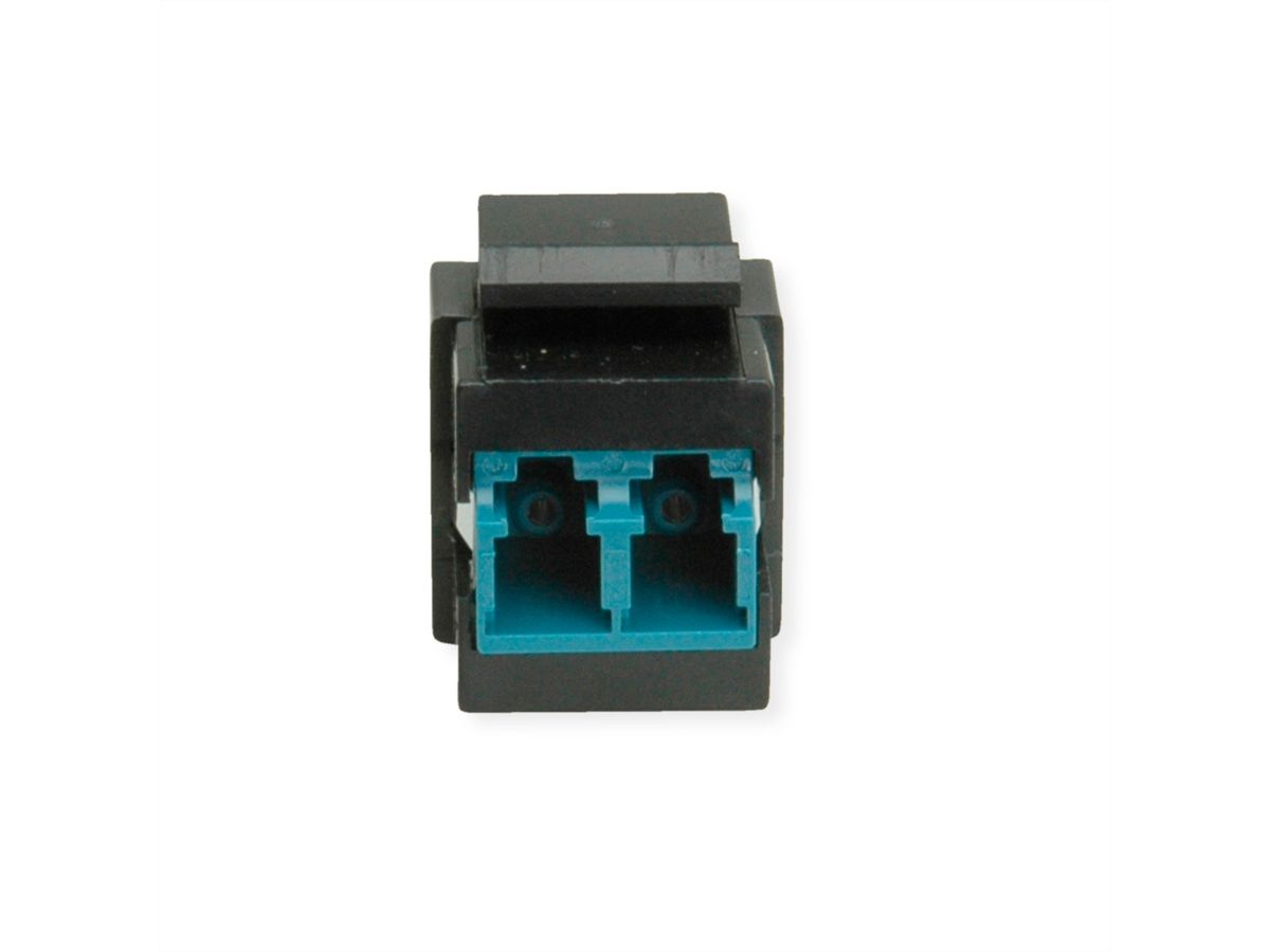 ROLINE Keystone LWL-Adapter LC/LC Duplex, Single Mode, OS2