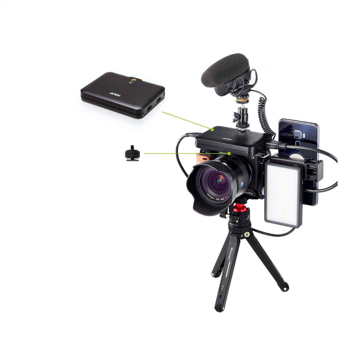 ATEN UC3021 CAMLIVE Plus HDMI auf USB-C UVC Videoerfassung mit PD
