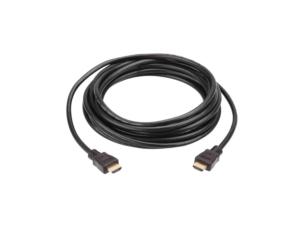 High Speed HDMI Kabel mit Ethernet, schwarz, 10 m