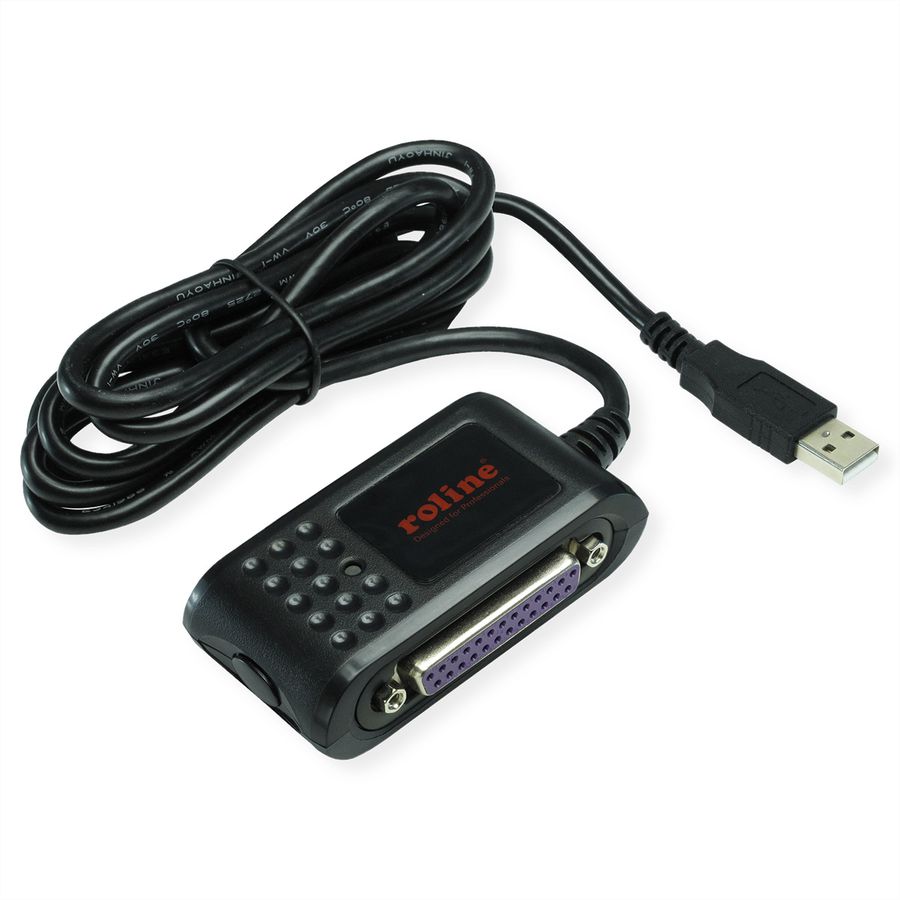 ROLINE Konverter USB / Parallel + Seriell