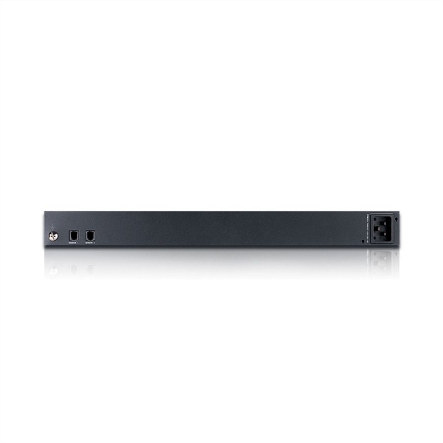 ATEN  PE6208G IP-Fernschaltsteckdose, 8 Port, 1HE, 7xC13, 1x C19 , 16A, Energiemessung