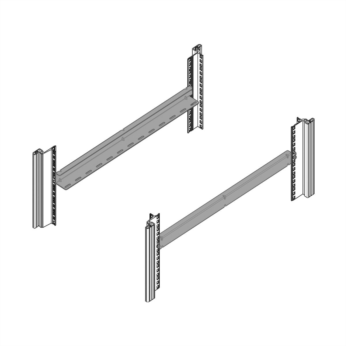 SCHROFF GLEITSCHIENEN 1000T 50KG 2ST