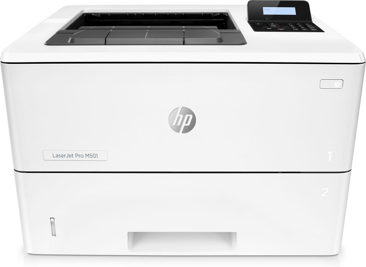 HP LaserJet Pro M501dn, Schwarzweiß, Drucker für Kleine &amp, mittelständische Unternehmen, Drucken, Beidseitiger Druck
