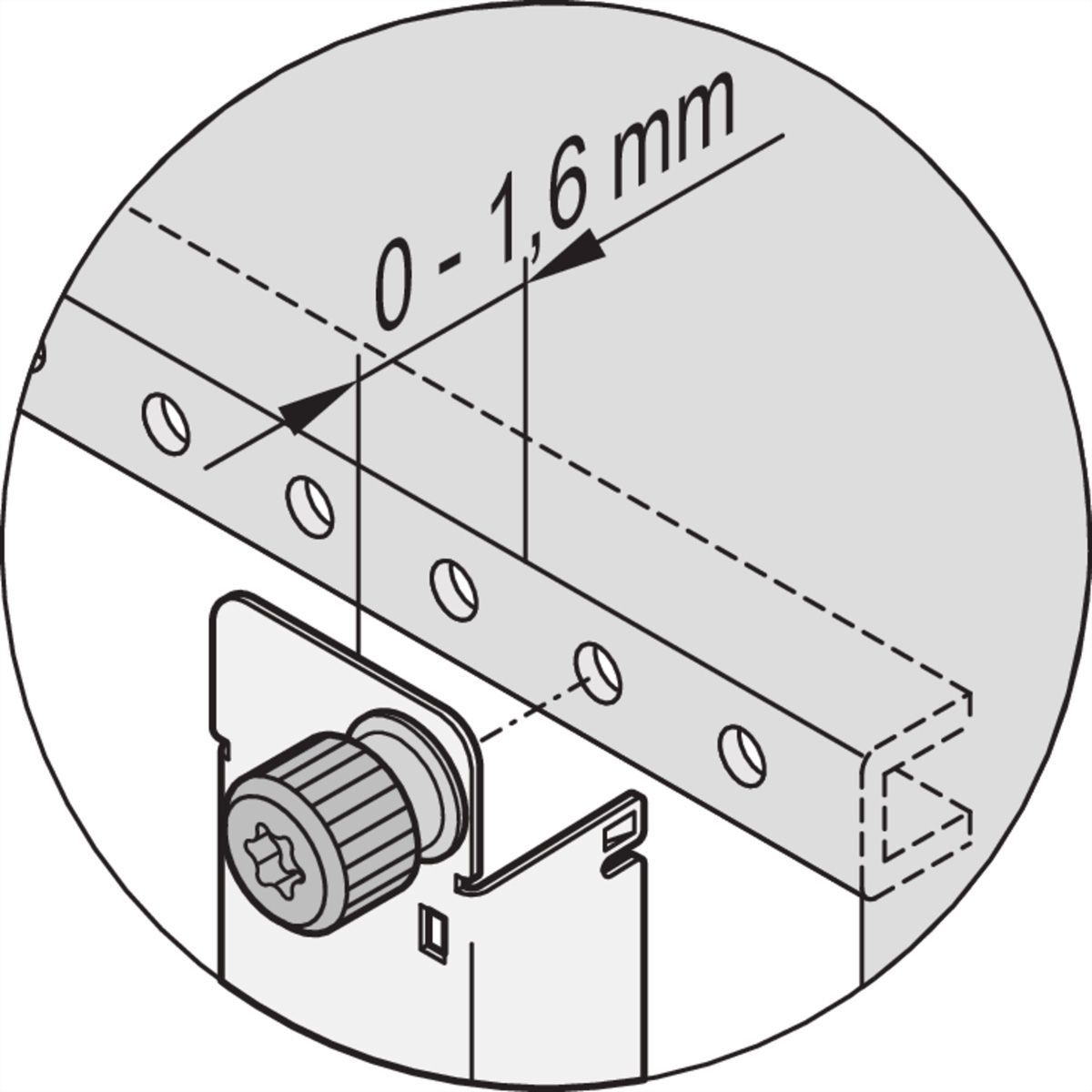 SCHROFF Modul mit Pull-Griff-Mechanik, Ruggedized - AMC MODUL MS D RUG