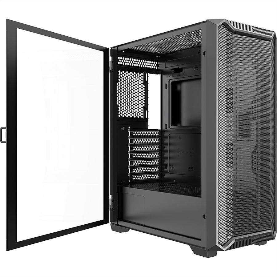 Xilence Xilent Blade II X613 RGB Gaming PC Gehäuse, RGB ATX Midi Tower