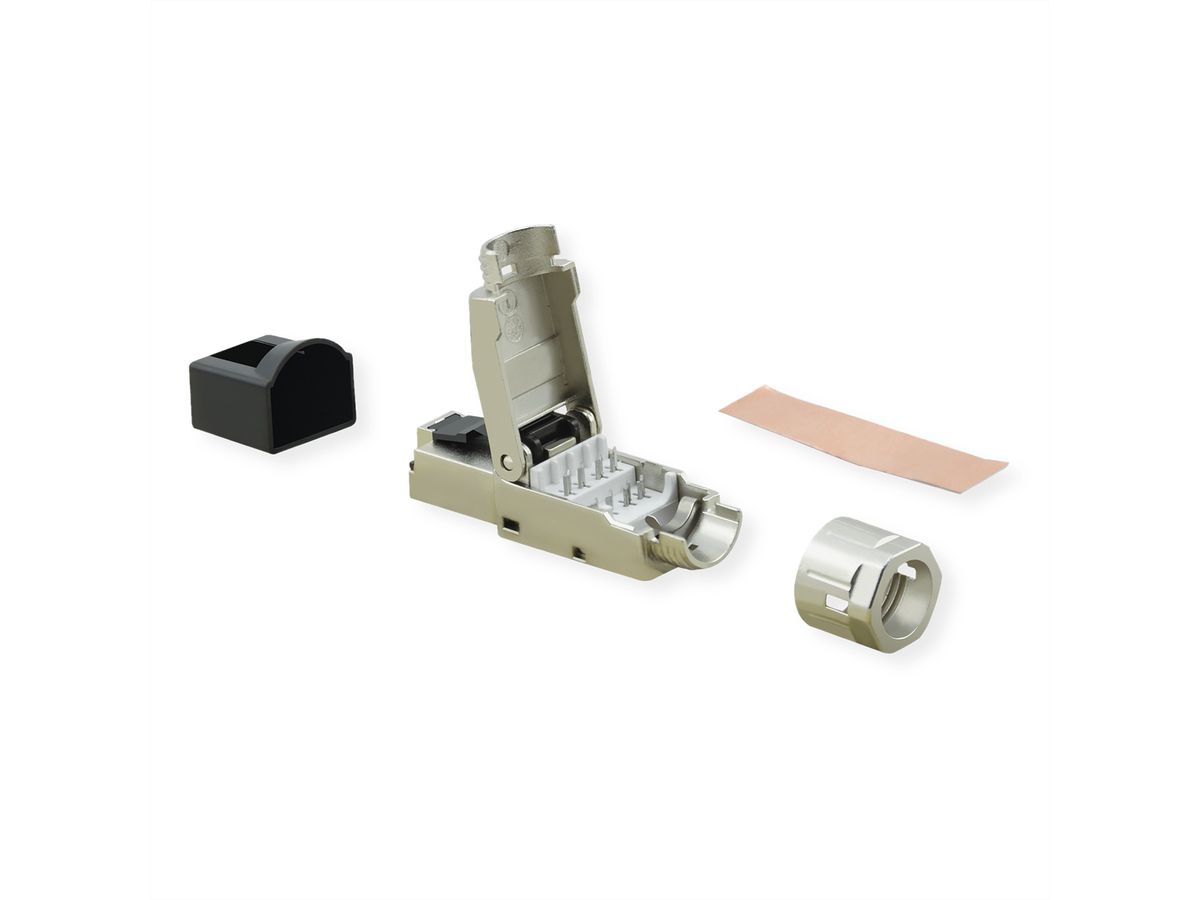 VALUE Feldkonfektionierbarer RJ-45-Stecker Kat.8 (Class I)