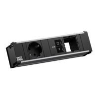 BACHMANN CONI 1xCEE7/3, 1xUSB C/C 45W 1xCM L=0,2m