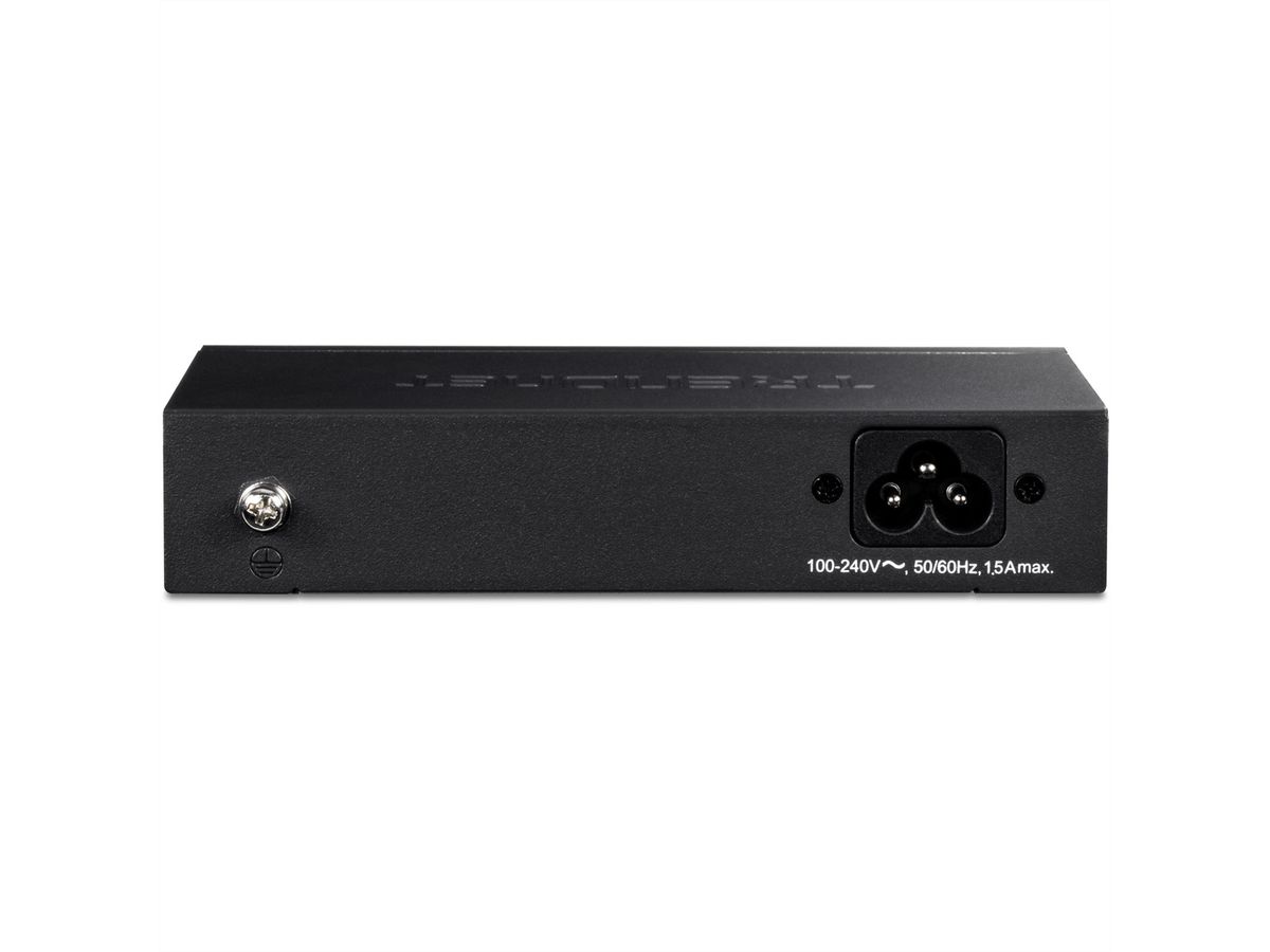 TRENDnet TPE-S50 6-Port PoE Switch 10/100Mbps 60W